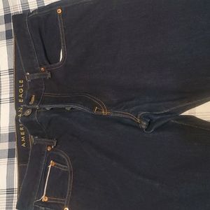 American Eagle Raw Denim Jeans